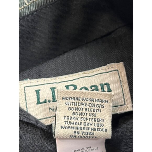 L.L.Bean Mens Natural Fit Cotton Pants Size W42 L29 Dark Gray - Picture 6 of 8